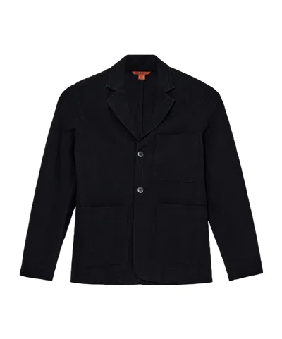 Barena Venezia Single Breasted Casual Jacket In Black