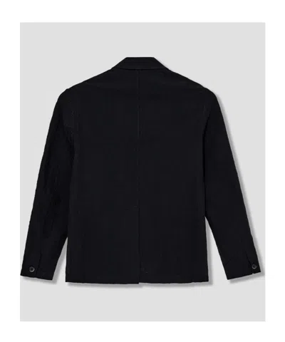 Barena Venezia Single Breasted Casual Jacket In Black