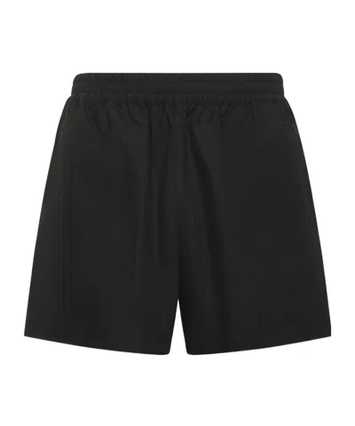 Studio Nicholson Elio Elasticated Waistband Shorts In Black