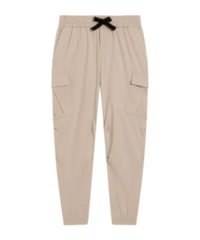Dolce & Gabbana Logo-patch Casual Trousers In Neutral