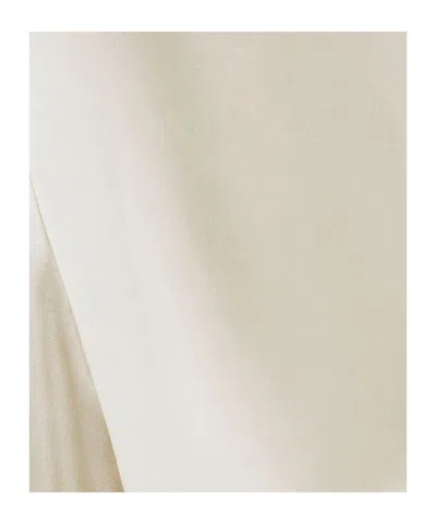 Antonelli V-neck Short Sleeve Top In Neutral