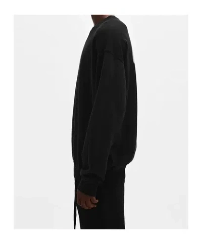 Ann Demeulemeester Long Sleeve Sweatshirt In Black