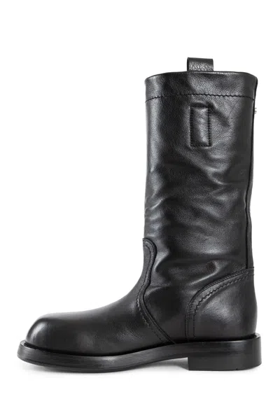 Ann Demeulemeester Round Toe Boots