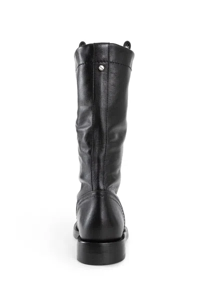 Ann Demeulemeester Round Toe Boots