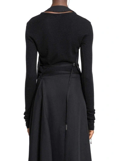 Ann Demeulemeester Sleeveless Vest In Black