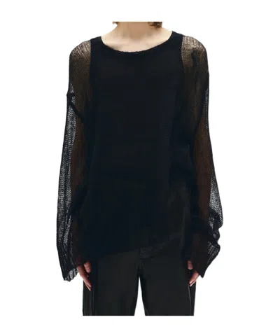 Ann Demeulemeester Kent Sweater In Black