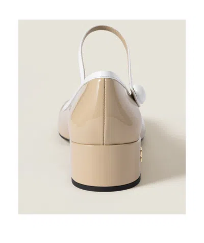 Miu Miu Logo-lettering Pumps