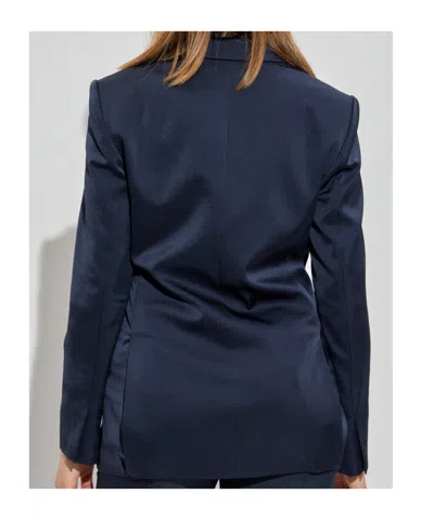 Theory Tie Waist Blazer.cru Clothing In Blue