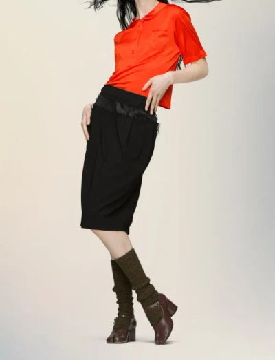 Maison Margiela Pencil Midi Skirt
