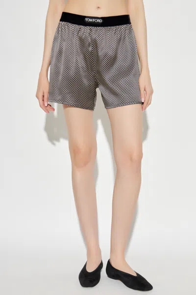 Tom Ford Polka Dot Pattern Shorts In Multi