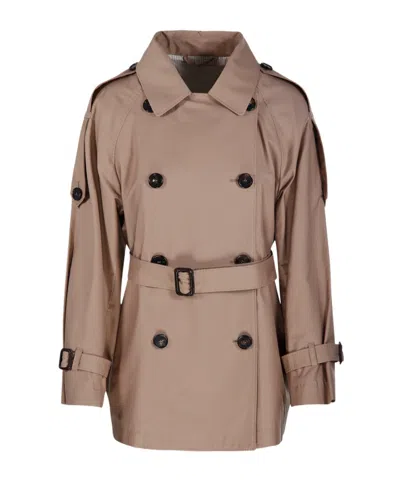 Max Mara The Cube Caroline Short Trench Coat