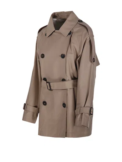 Max Mara The Cube Caroline Short Trench Coat