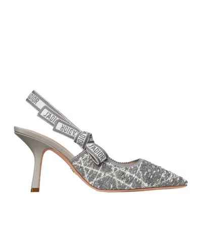 Dior J'a Slingback Pump In Gray