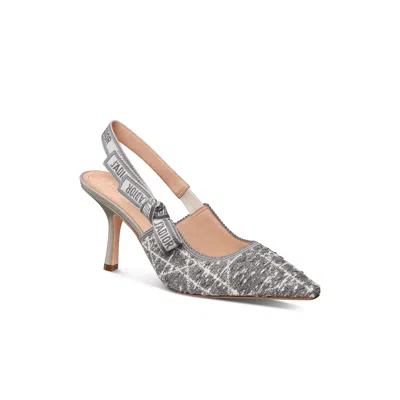 Dior J'a Slingback Pump In Gray