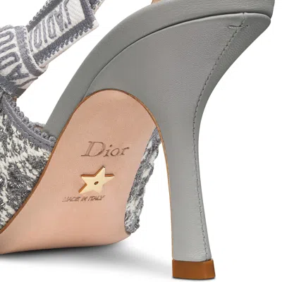 Dior J'a Slingback Pump In Gray