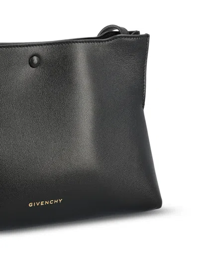 Givenchy Womens Black Day Flat Leather Pochette