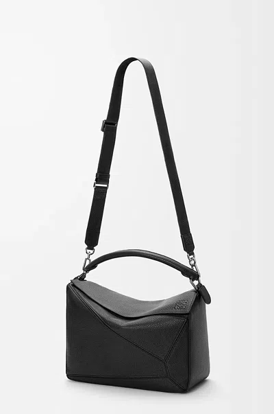 Loewe Large Puzzle Bag In Supple Grained Calfskin