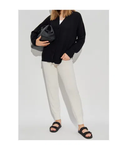 Fabiana Filippi Button-front Ribbed Cardigan In Blue