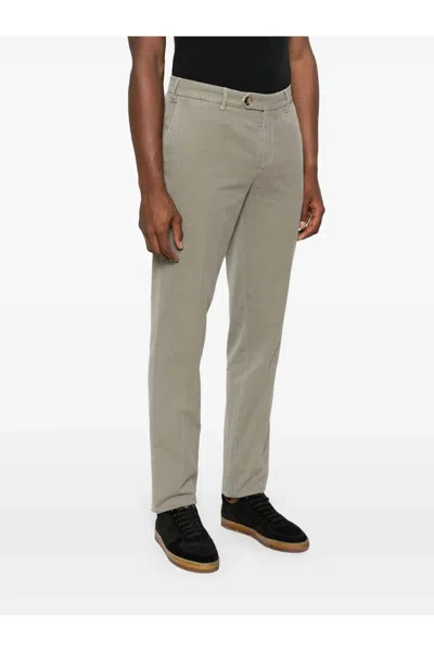 Brunello Cucinelli Tailored Trousers With Classic Waistband In Gray