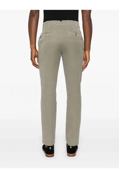 Brunello Cucinelli Tailored Trousers With Classic Waistband In Gray