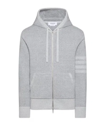 Thom Browne 4-bar Stripe Zip-up Hoodie