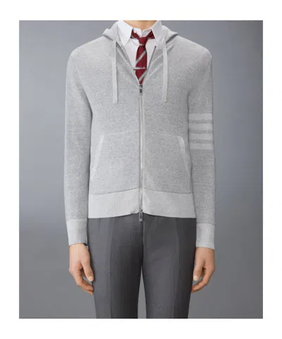 Thom Browne 4-bar Stripe Zip-up Hoodie