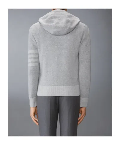 Thom Browne 4-bar Stripe Zip-up Hoodie