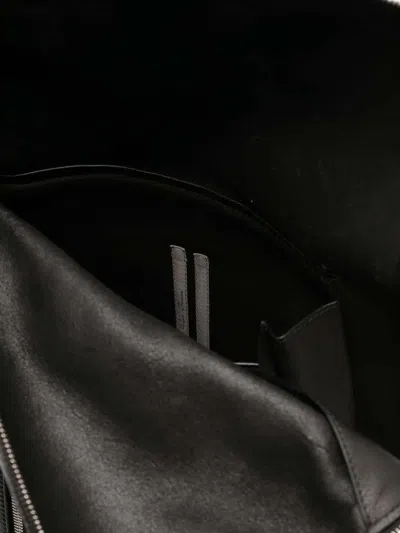 Rick Owens Cargo Zip-fastening Leather Backpack