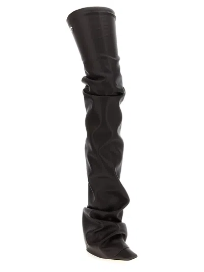 Attico Square Toe Boots