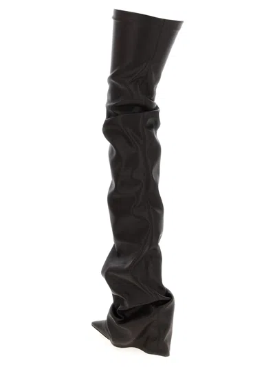 Attico Square Toe Boots