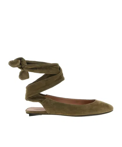 Attico Round Toe Ballet Shoes
