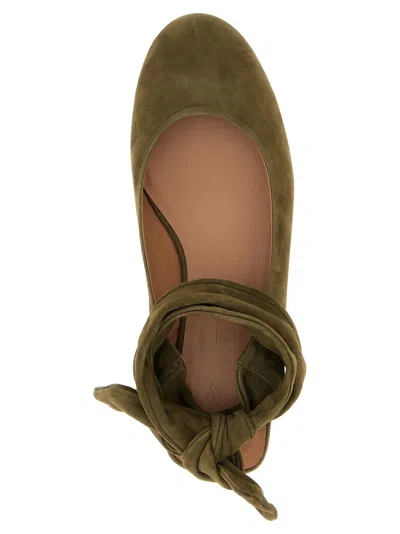 Attico Round Toe Ballet Shoes