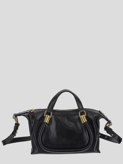 Chloé Paraty Shoulder Bag In Black