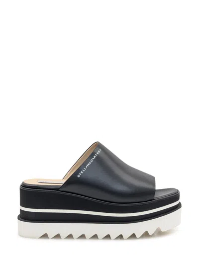 Stella Mccartney Black Sneak-elyse Platform Mules