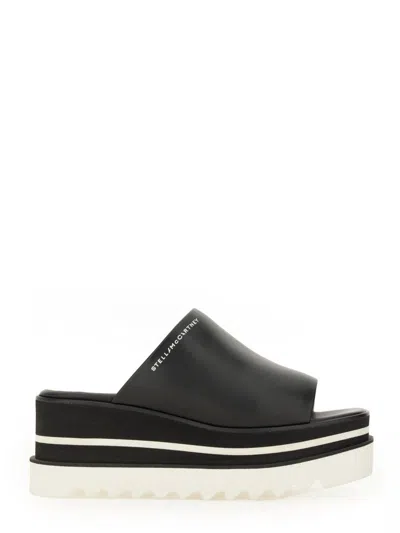 Stella Mccartney Black Sneak-elyse Platform Mules