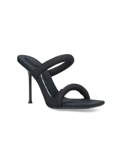 Alexander Wang Julie Sandals In Black