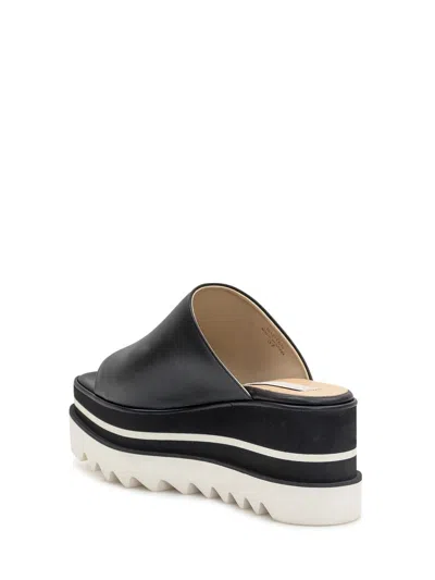 Stella Mccartney Black Sneak-elyse Platform Mules