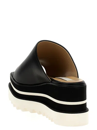 Stella Mccartney Black Sneak-elyse Platform Mules