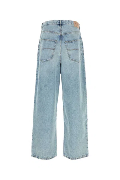Balenciaga Light Blue Denim Jeans In Classic