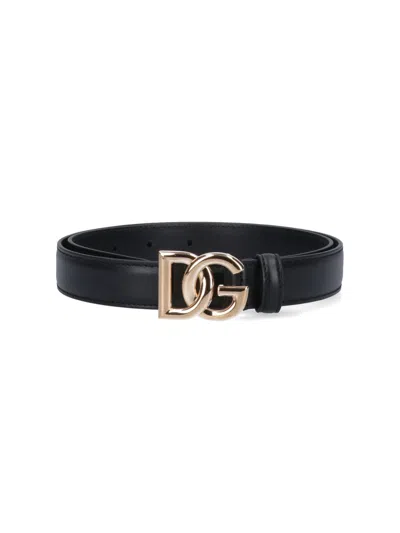 Dolce & Gabbana Belts In Black