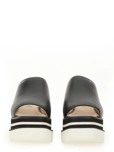 Stella Mccartney Black Sneak-elyse Platform Mules