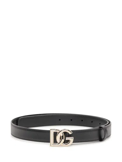 Dolce & Gabbana Belts In Black