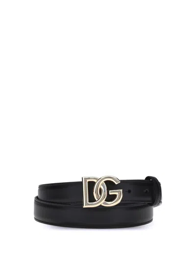 Dolce & Gabbana Belts In Black