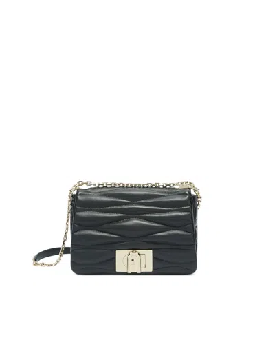Furla Black 1927 M Shoulder Bag In Black