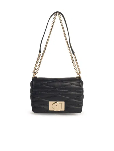 Furla Black 1927 M Shoulder Bag In Black