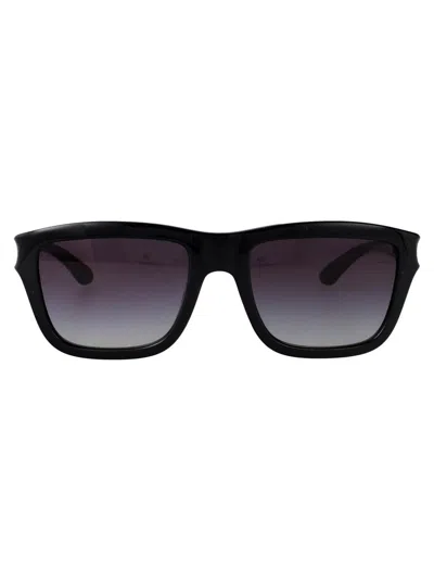 Diesel Nero Lucido Acetate Sunglasses In Black