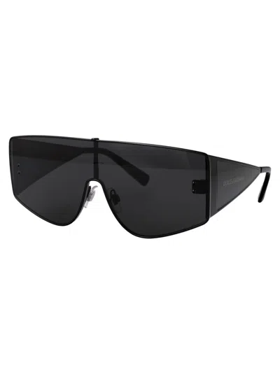 Dolce & Gabbana Squared Sunglasses 0 Dg2305 01/87 In Black