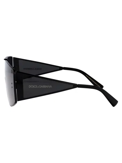 Dolce & Gabbana Squared Sunglasses 0 Dg2305 01/87 In Black