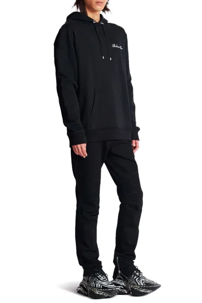 Balmain Signature Hooded Sweatshirt