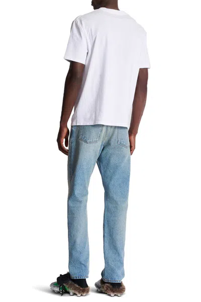 Balmain Crew Neck Short Sleeves In White